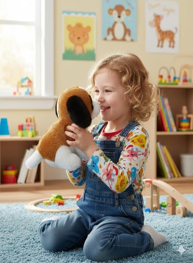 STRIDERS دمية كلب بيج رائعة من فيري بالز - فائقة النعومة، قابلة للعناق، ورفيق مثالي للأطفال | هدية مثالية لوقت اللعب، وحفلات المبيت، والسفر، والأحضان اليومية | 10 بوصات - Image 5